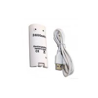 Batterie pour manette Wii Motion 3600 mAh Blanche