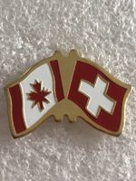 Pin Canada/Switzerland Flag