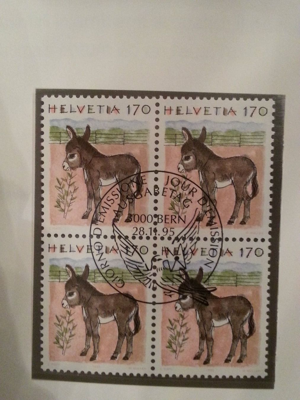 Tutti i francobolli: Markenheft, Briefmarken der Schweiz 1995, gestempelt – Usato da Thalwil venduto da meinverkauf 7