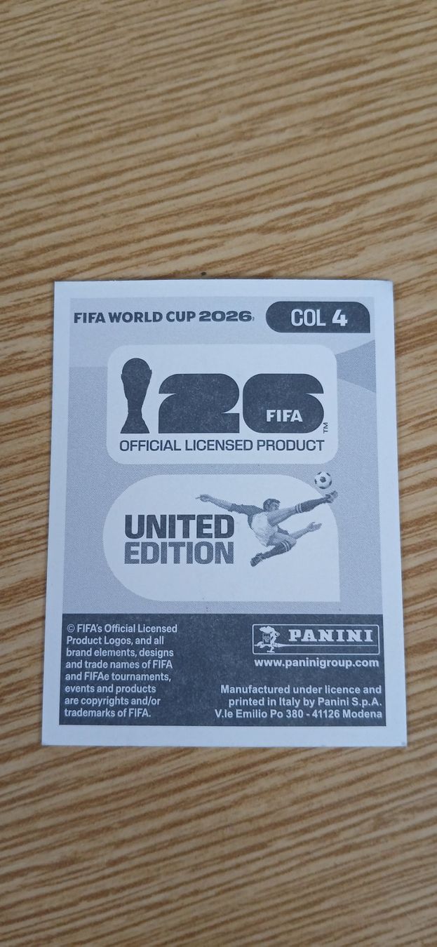 Panini Sammelbilder & Trading cards: Panini Davinson Sanchez 2026 – Gebraucht aus Willisau von roger_meier 1