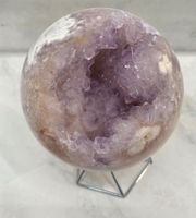 Hochwertige Rosa Amethyst Kugel 94mm  905g