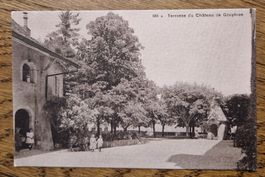 Terasse du Château de Gruyères, Libr. Ch. Morel, Bulle