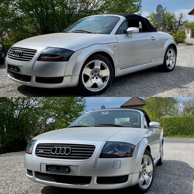 Modèle Réduit Audi TT 8N Roadster - Noir Métallisé - Minichamps 1/18 - Édition 1999 - Avec Boîte D'origine
