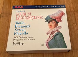 2 CDs Donizetti – Lucia Di Lammermoor • Moffo • Bergonzi