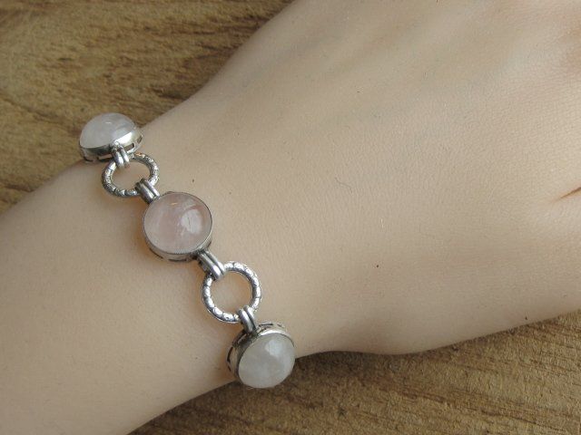 Armbänder & -reifen: Antik Armband Silber 800 / Mondstein – Gebraucht aus Ermatingen von Decovin 3