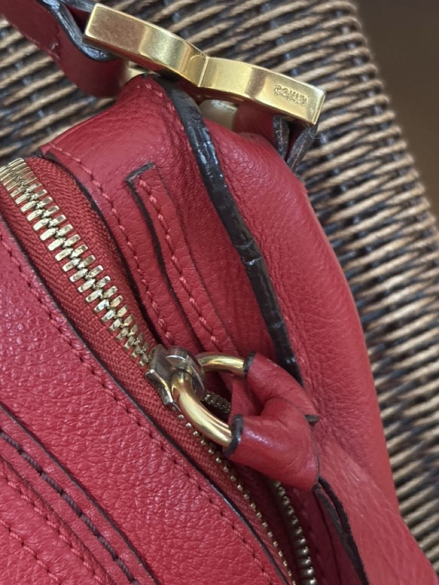 Chloé Borse da donna: Original Chloe large marcie kirschrot – Usato da Pratteln venduto da sab_whk9 1