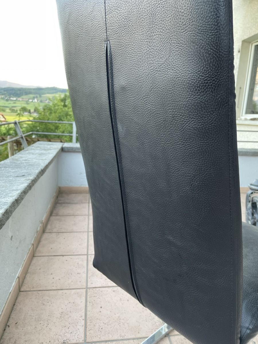 Sedie: 6stk. Essstuhl Freischwinger Kunstleder – Usato da Gelterfingen venduto da sib_mdt7 2
