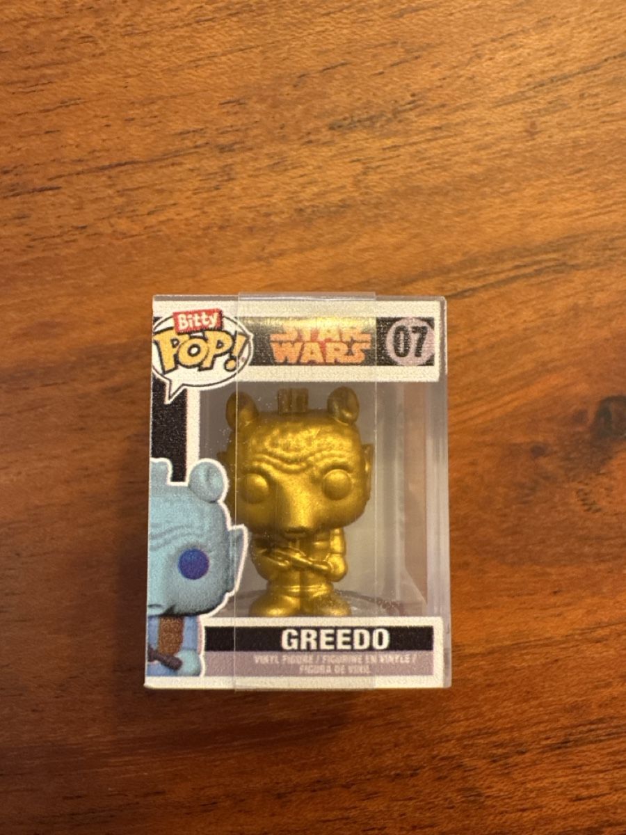Star Wars Statuette: Gold Greedo, limited edition – Nuovo e nell'imballaggio originale da Eschlikon TG venduto da Sabrina193