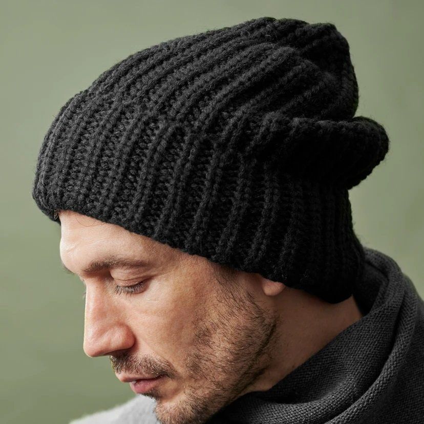 Copricapi, berretti & cappellini: Alpaka-Beanie, Handgestrickt – Nuovo e nell'imballaggio originale da Basel venduto da PachaWool 2