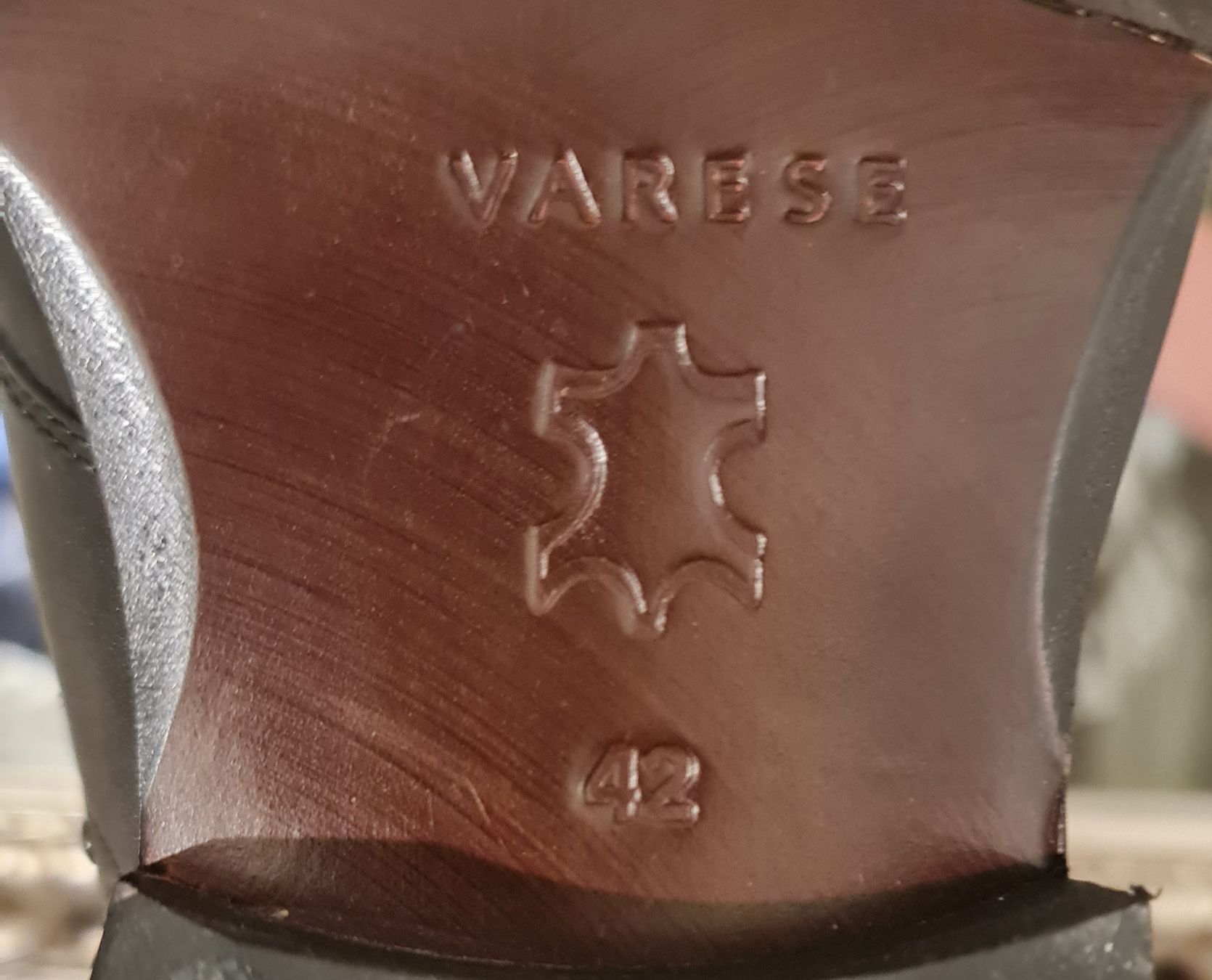 Herrenschuhe: LEDERSCHUHE VON VARESE / 42 – Neu (gemäss Beschreibung) aus kloten von Dralion73 4