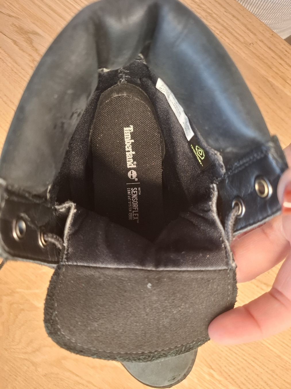 Scarpe da donna: Timberland Damen-Boots, Gr. 37, Schwarz – Usato da Basel venduto da pamsi357 2