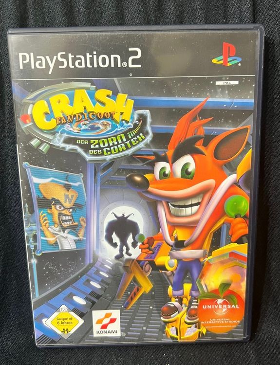 CRASH BANDICOOT DER ZORN DES CORTEX PS2 Kaufen auf Ricardo