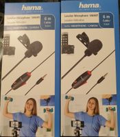 Microphone für Smartphone/Camera mit 6 m Kabel in Distanz