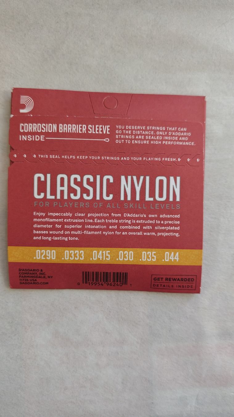 Corde per chitarra: cordes de guitare classique 3/4 NEUVES – Nuovo e nell'imballaggio originale da Leytron venduto da SoniaGreen 1
