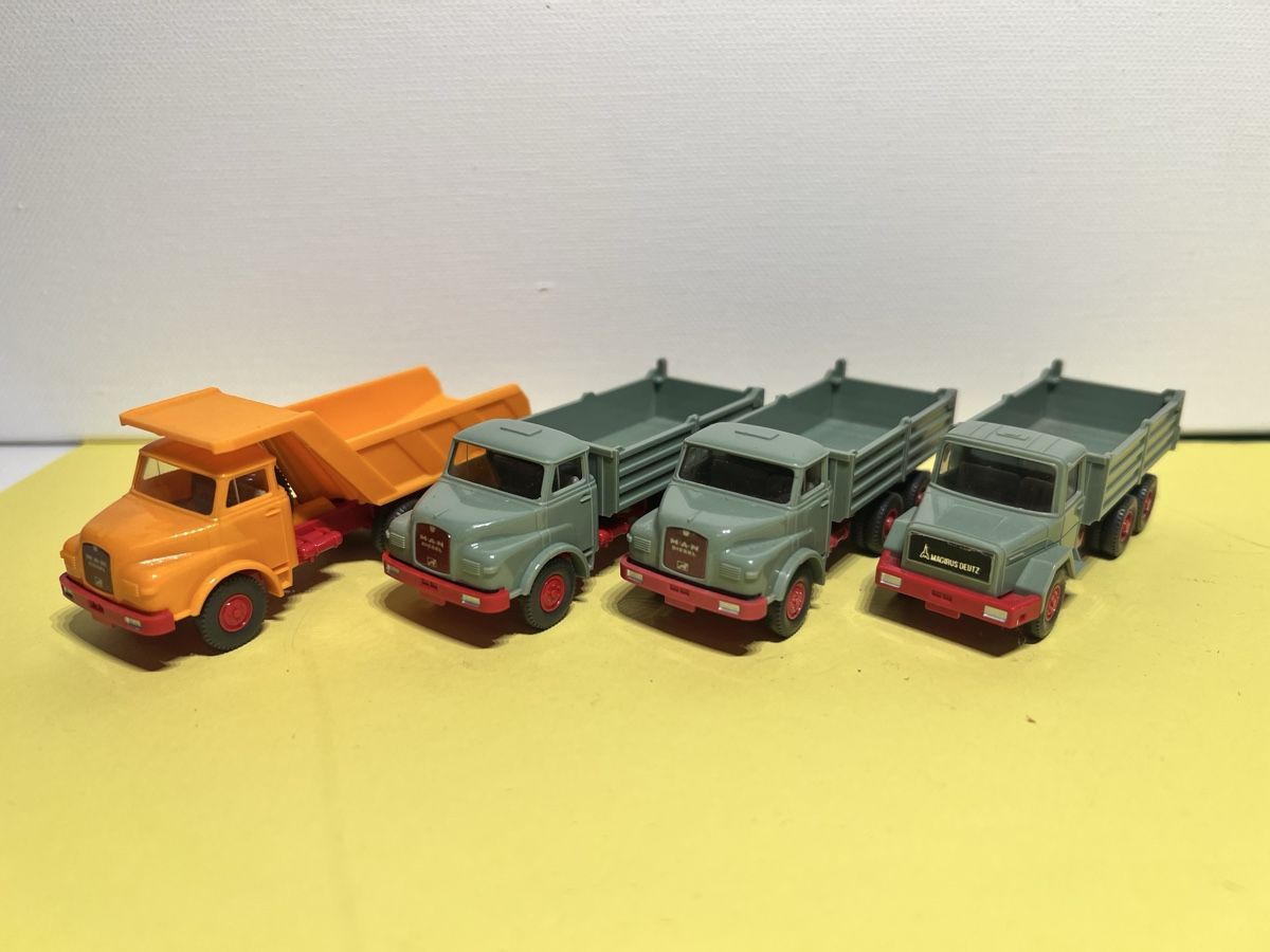Wiking Modellini d'auto: Konvolut Wiking Kipper 1/87 – Nuovo (secondo la descrizione) da Weinfelden venduto da Kammerflimmern
