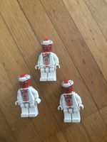 3 figurines Lego Ninjago serpent blanc et rouge occasion
