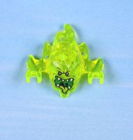 Lego Minifigur Ninjago Geist Halloween Skreemer Mund offen