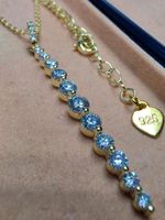 Collier argent avec diamants de moissanite certifiés