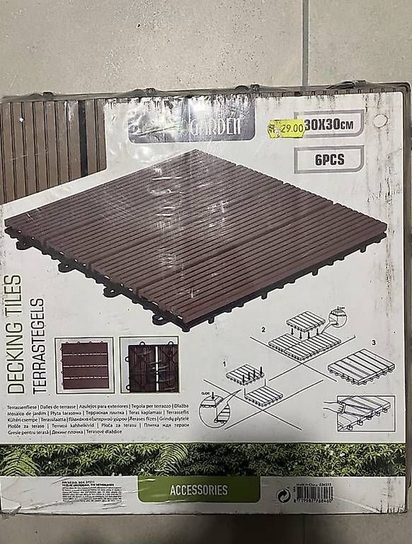 Rivestimenti per pavimenti: Piastrelle modulari per terrazza/balcone – Usato da Cresciano venduto da dpe_7268 2