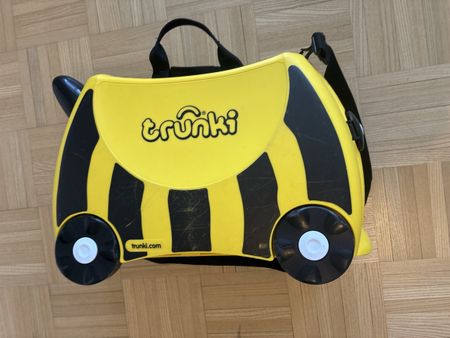 Trunki kids rideable suitcase