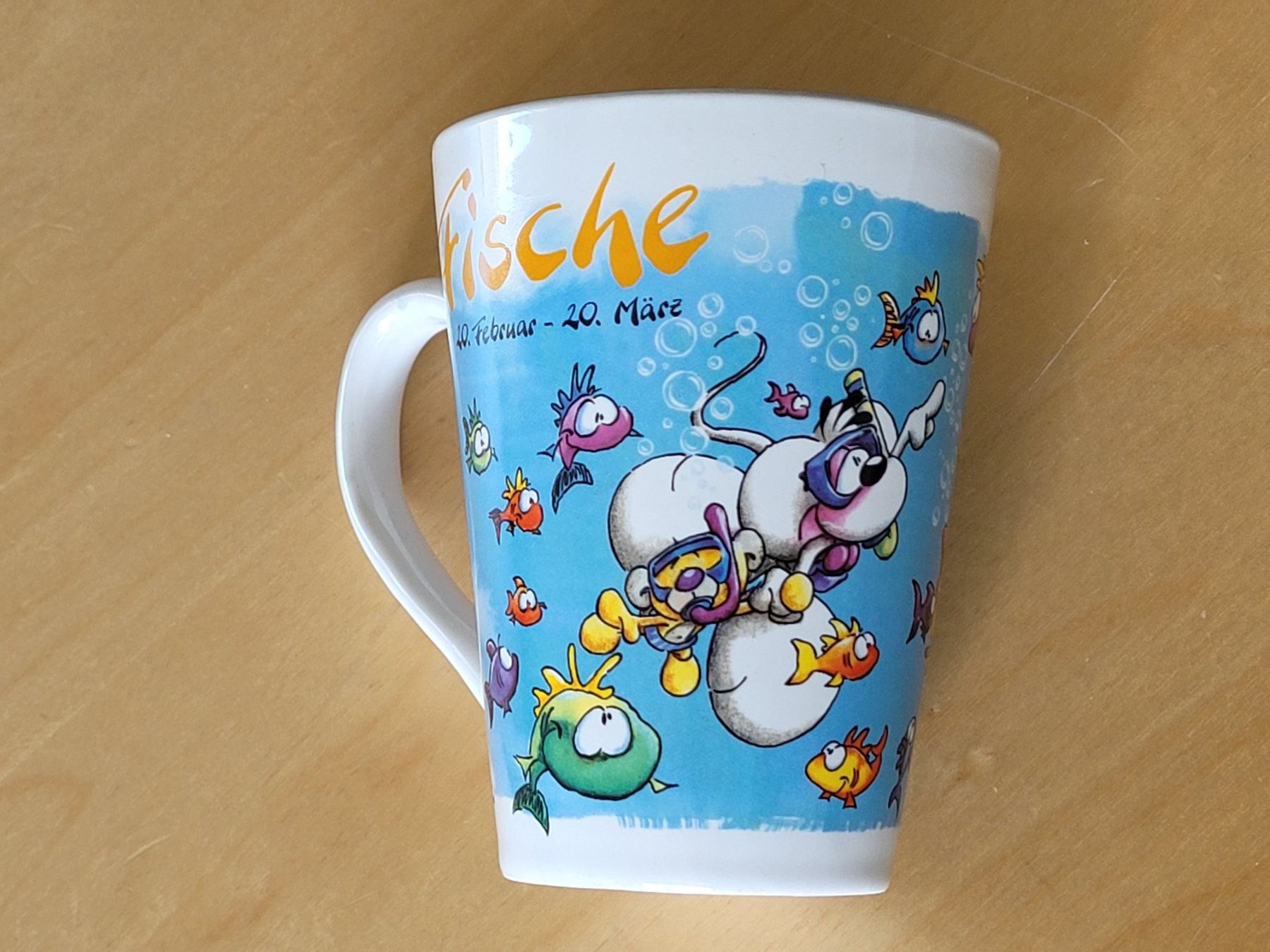 Tazze: Diddl Tasse Sternzeichen Fische – Usato da Wiesendangen venduto da samoalk 1