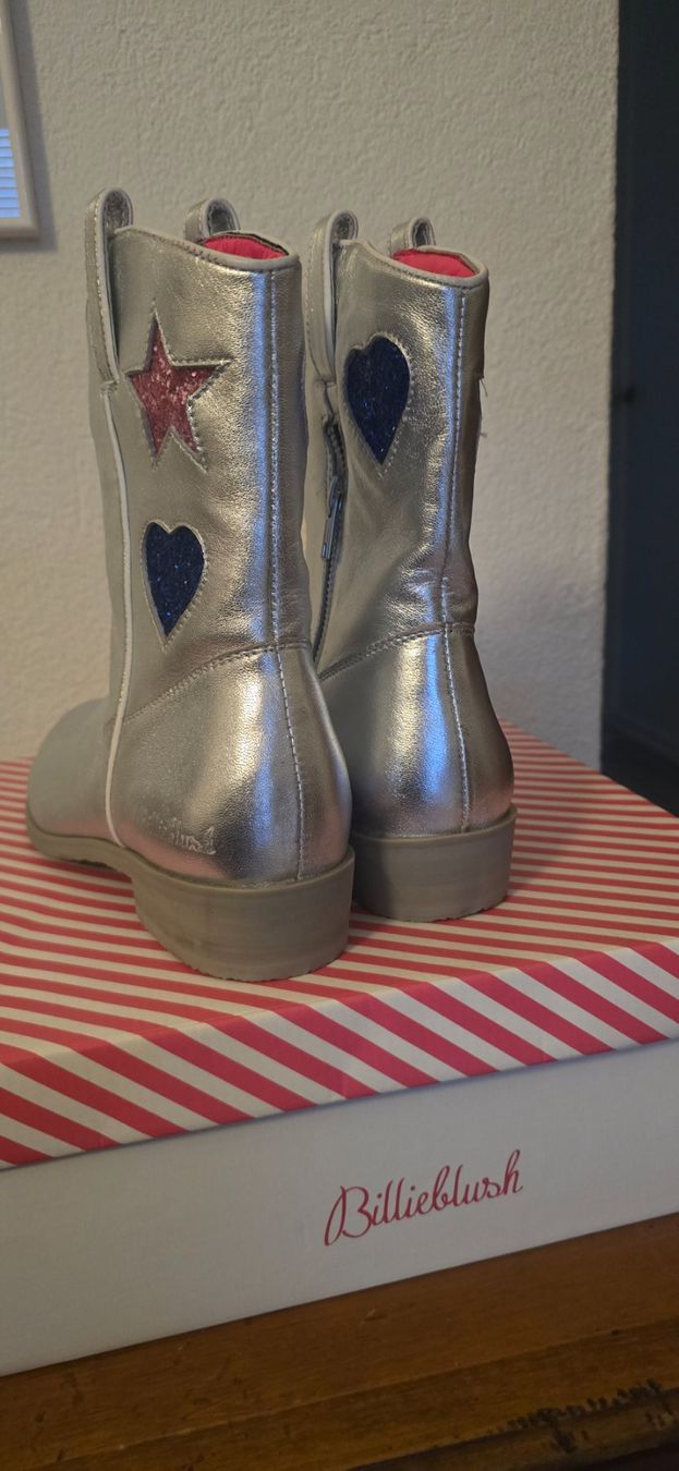 Scarpe per ragazze: Billie Blush Cowboy leather boots, Gr. 38 – Nuovo e nell'imballaggio originale da Spreitenbach venduto da Breezyel 2