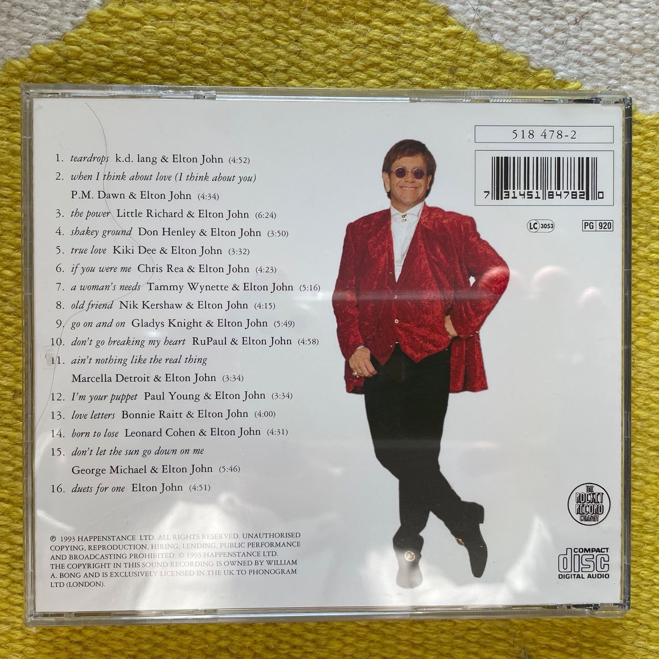 CD: ELTON JOHN-DUETS – Usato da Rorschacherberg venduto da CD-Roli 1