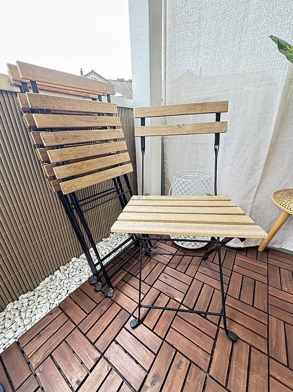 Ikea Chaises: 4 Ikea Klappstühle Metall/holz – D'occasion à Rotkreuz par micha-1735