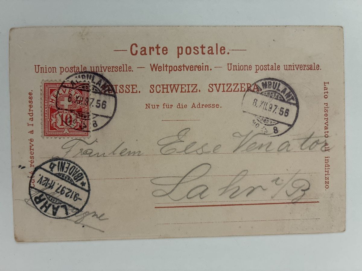 Ansichtskarten: Ansichtskarte Schweiz von Sion VS – Gebraucht aus Oftringen von Cla.vD.74 1