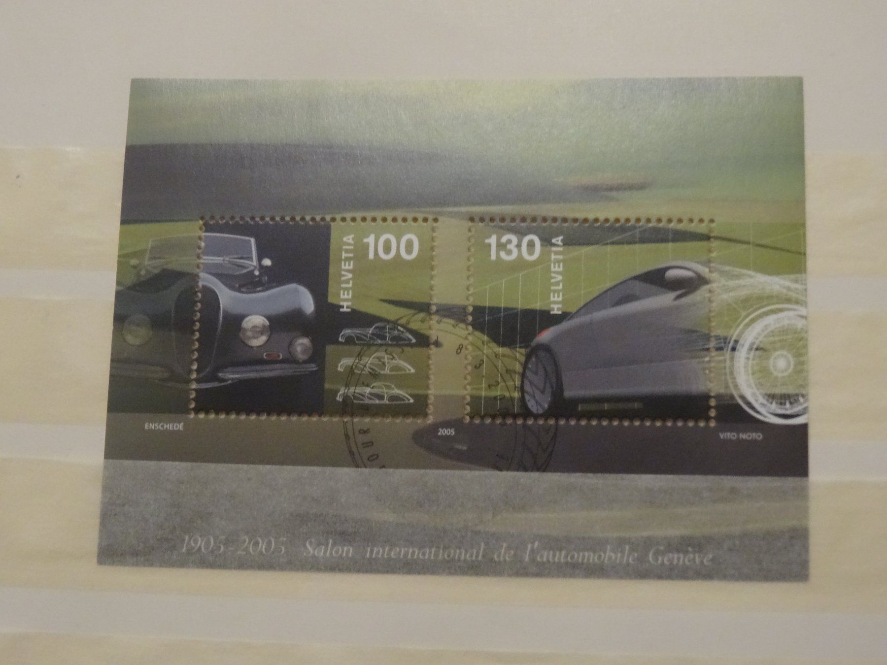 Alle Briefmarken: 2005 Automobil Genf ET-STEMPEL – Gebraucht aus Olten von pechsisa1
