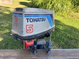 Aussenbordmotor Tohatsu M5B 5 PS mit Tank