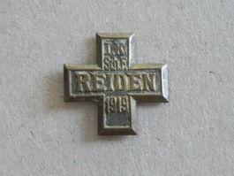 Abzeichen 1. Kantonal Schwingfest Schwingen Reiden LU 1919