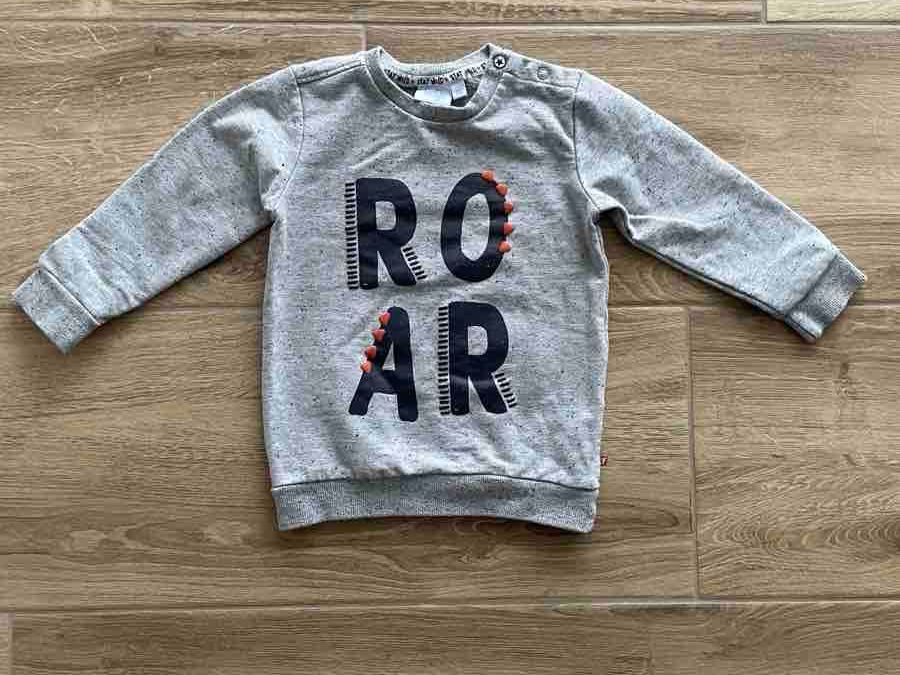 Feetje Pullover & Sweatshirts: Kinder Pullover grau mit Motiv Roar Gr. 86 – Gebraucht aus Winterthur von NaNa24