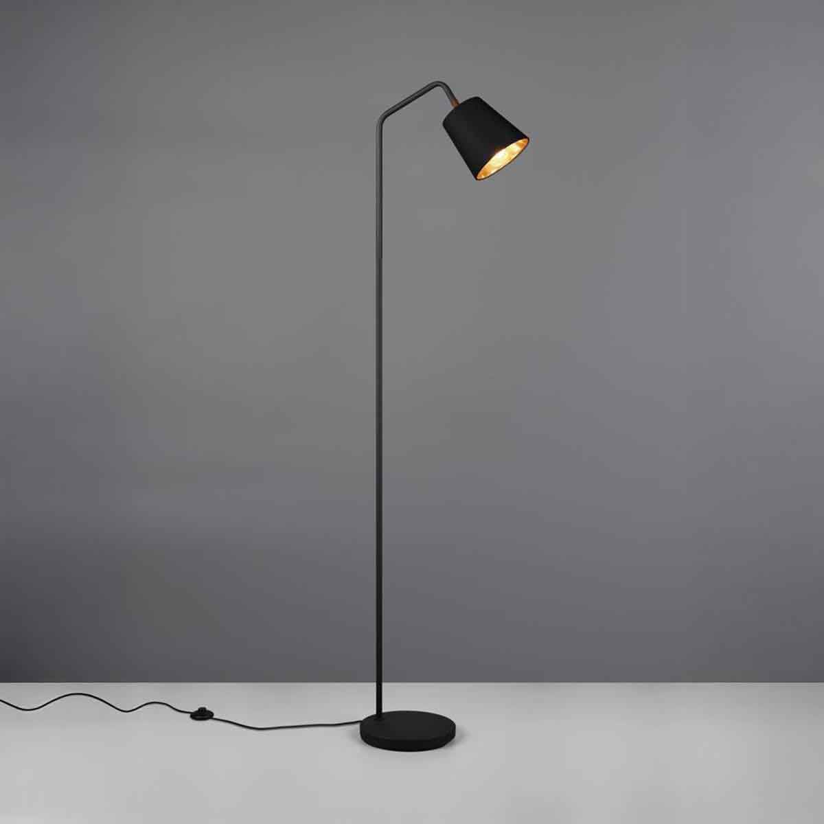 Lampade: Stehleuchte, Metall, Stoff, 148 cm Höhe – Nuovo (secondo la descrizione) da Kreuzlingen venduto da Smart-Light