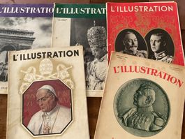 L'Illustration: Collection magazines anciens 5x - 1930-40