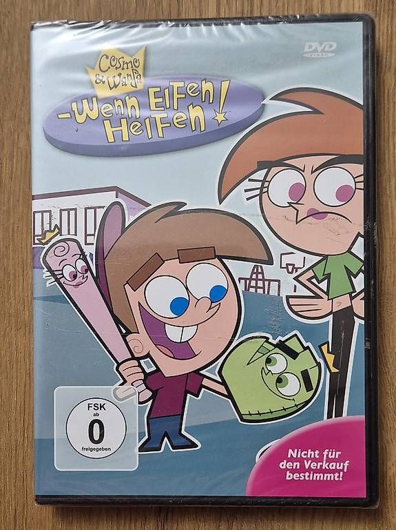 Tutti i DVDs: DVD Original verpackt!  Cosmo & Wanda Kinder DVD – Nuovo e nell'imballaggio originale da Goldswil venduto da Sandra7319