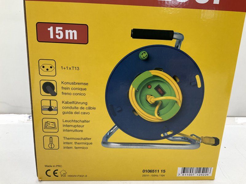 Cavi: Kabelrolle Stero Loop Haspel 1+1xT13  Länge 15 m – Nuovo e nell'imballaggio originale da Kehrsatz venduto da rabrovo56 1
