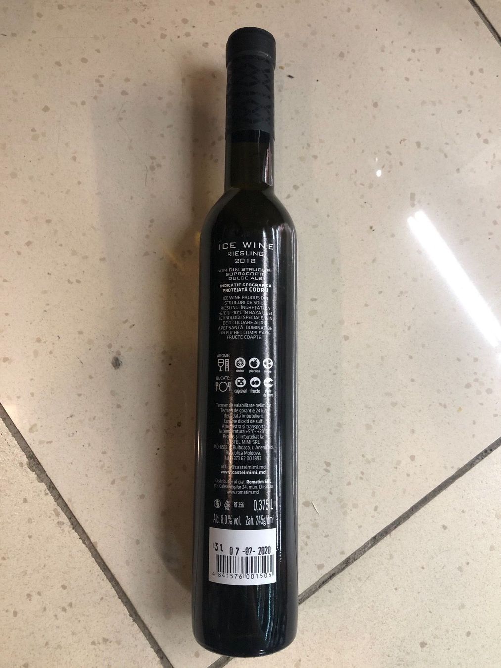 Vino: Castel MIMI,EISWEIN,Moldova,Riesling2018 – Nuovo e nell'imballaggio originale da Wald ZH venduto da mlnt 1