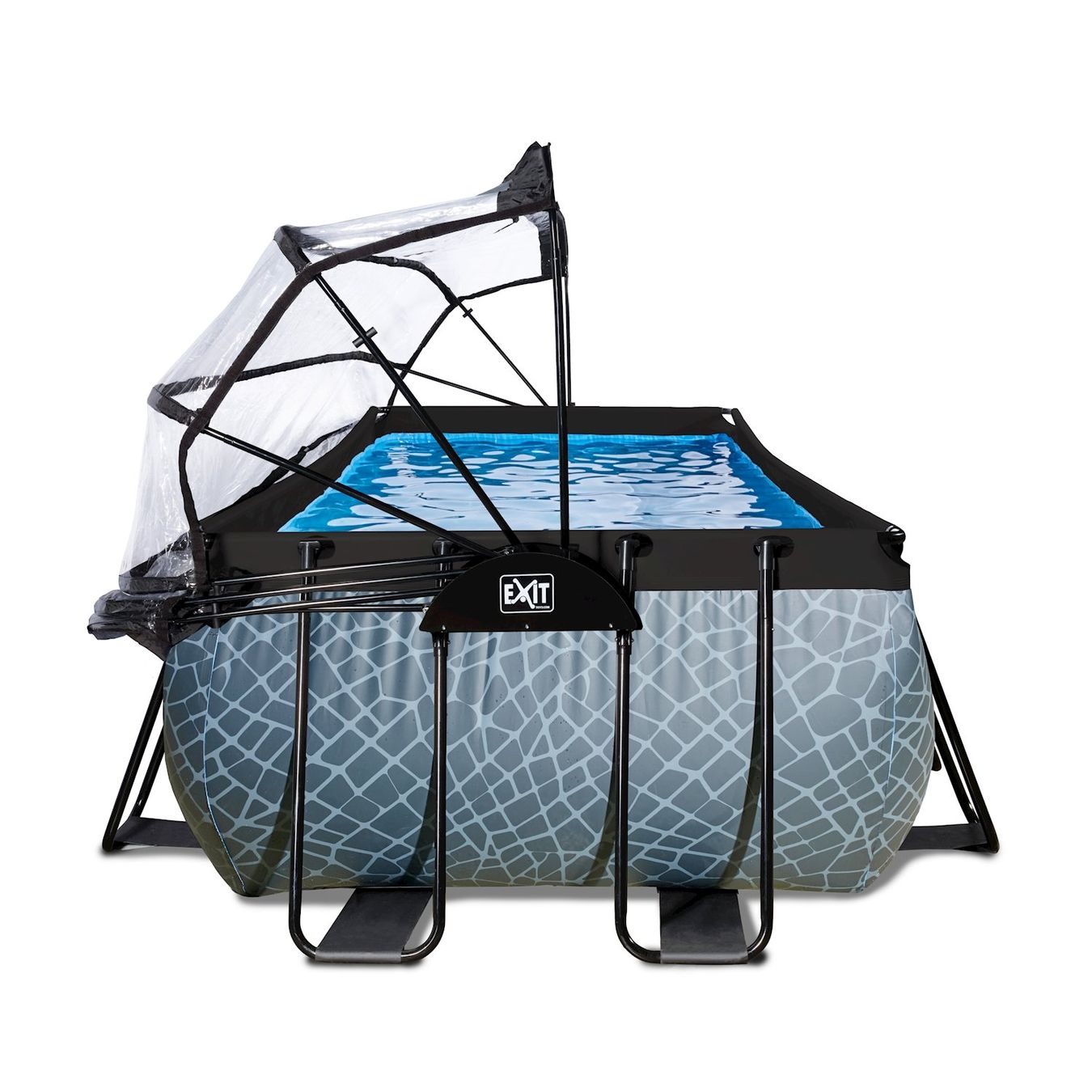 Piscine: Stone Pool 540x250x100cm mit Sandfilterpumpe und Abdeckung – Nuovo e nell'imballaggio originale da Wängi venduto da LiqKojote 4