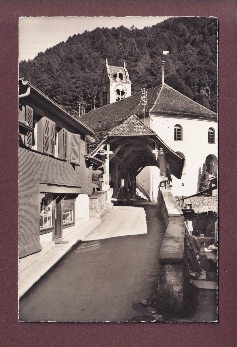 Ansichtskarten: WILDERSWIL - Kirche Gsteig – Gebraucht aus Pully von nicecards