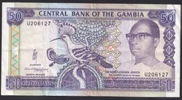 Gambia 50 Dalasis 1989
