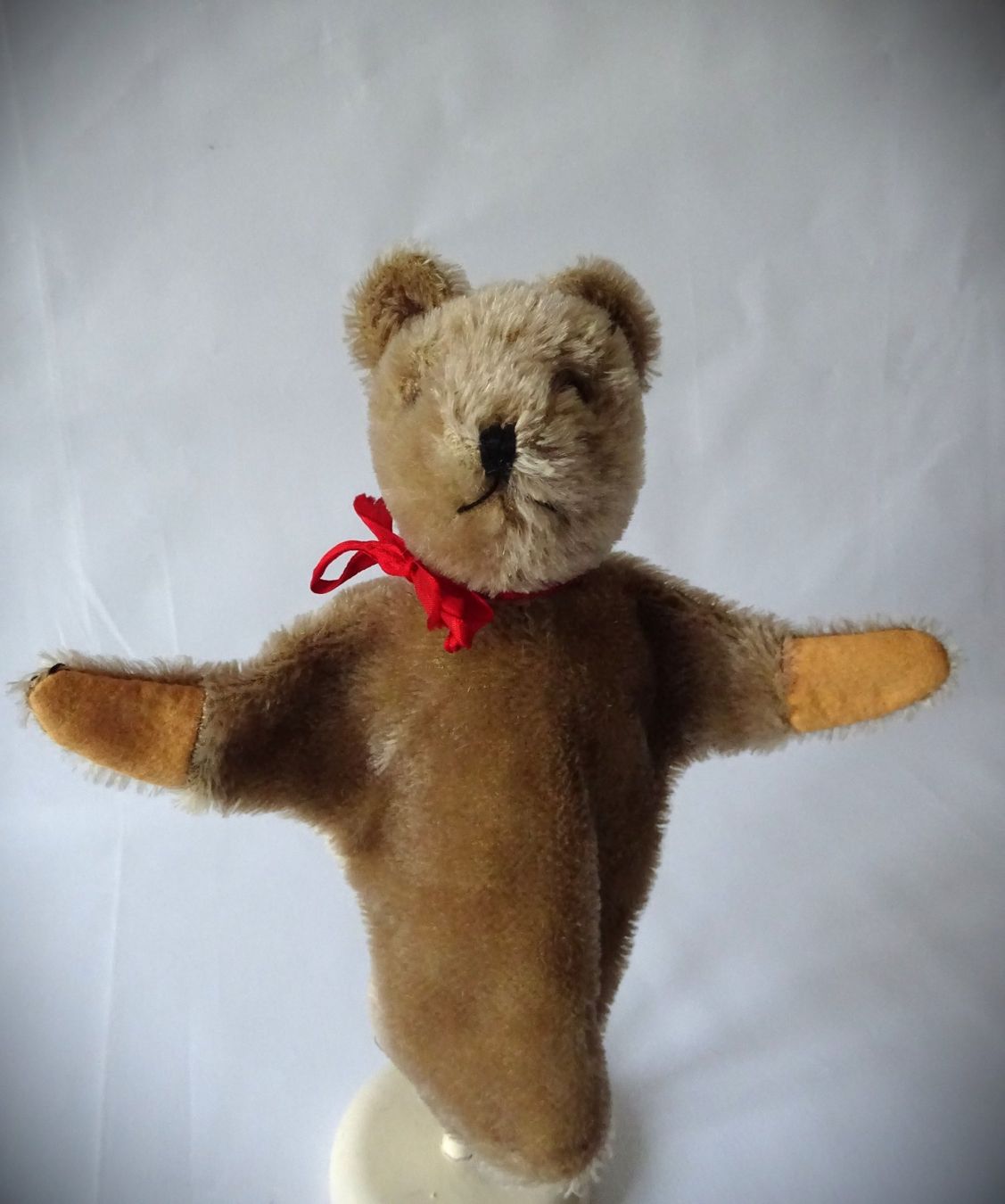 Teddy Hermann Giocattoli: Vintage-Teddybär-Handpuppe, vermutlich Hermann – Usato da Lengnau BE venduto da Muggi7 1