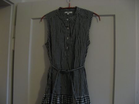 kariertes Kleid von Uniqlo Gr. M mit Gürtel