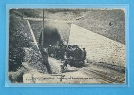 Wattwil - Arbeiterzug beim Tunnel - 1907