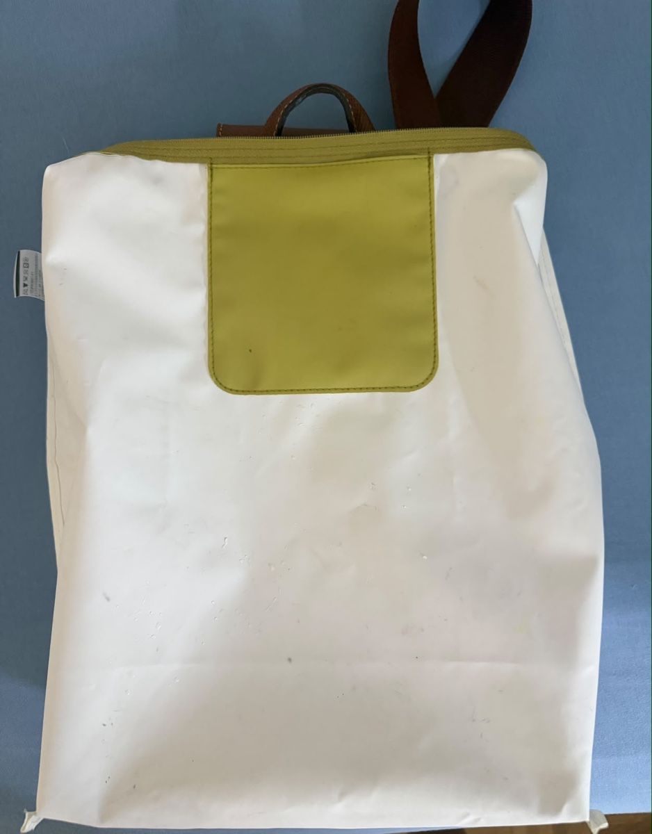 Longchamp Zaini: Rucksack Longchamp Le Pliage limette gebraucht – Usato da Aarburg venduto da manju2007 2