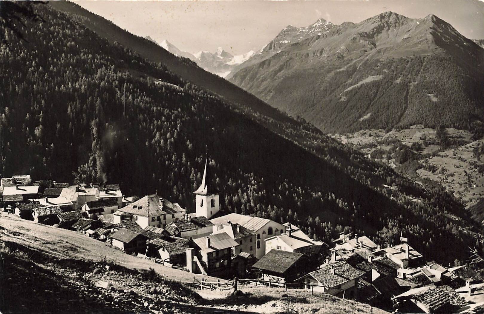 Cartes postales: St Luc VS Panorama Gabelhorn Matterhorn – D'occasion à Biasca par Blenio71