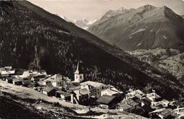 St Luc VS Panorama Gabelhorn Matterhorn