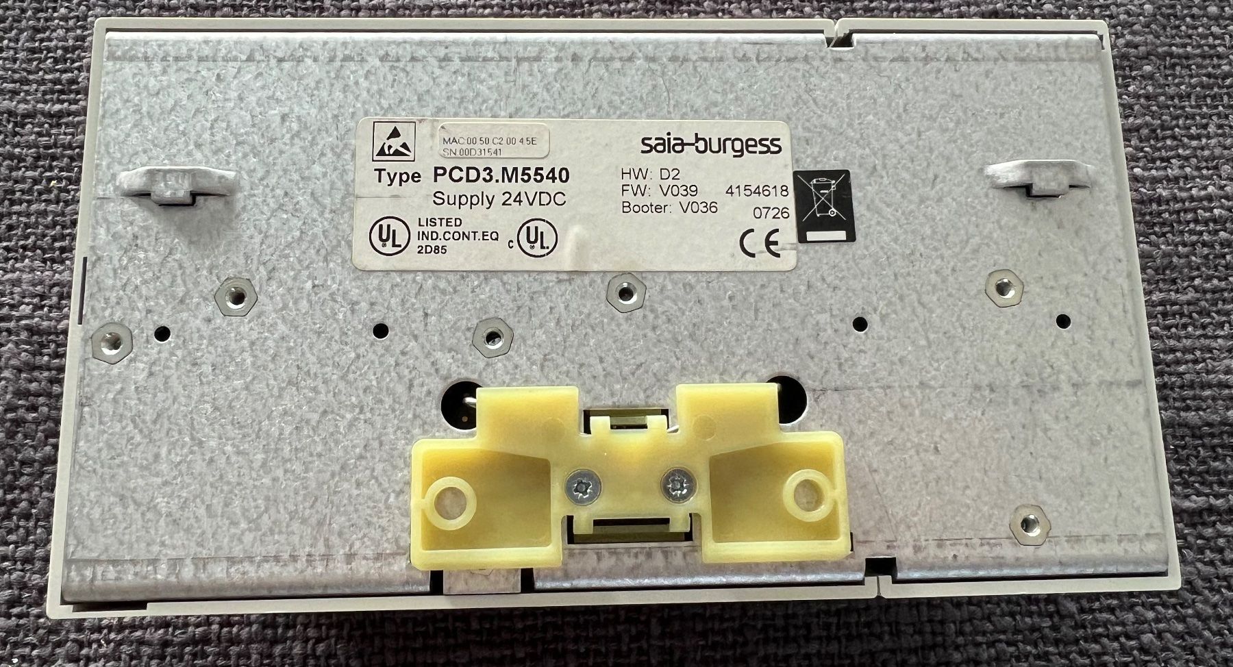 Steuerung: Saia Burgess CPU Basismodul / PCD3.M5540 – Gebraucht aus Romanshorn von DonRicardoo 1