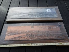 BASEL MERIANSTICH ZINN ODER KUPFER, 47x17 CM A CHOIX ZI ? KU