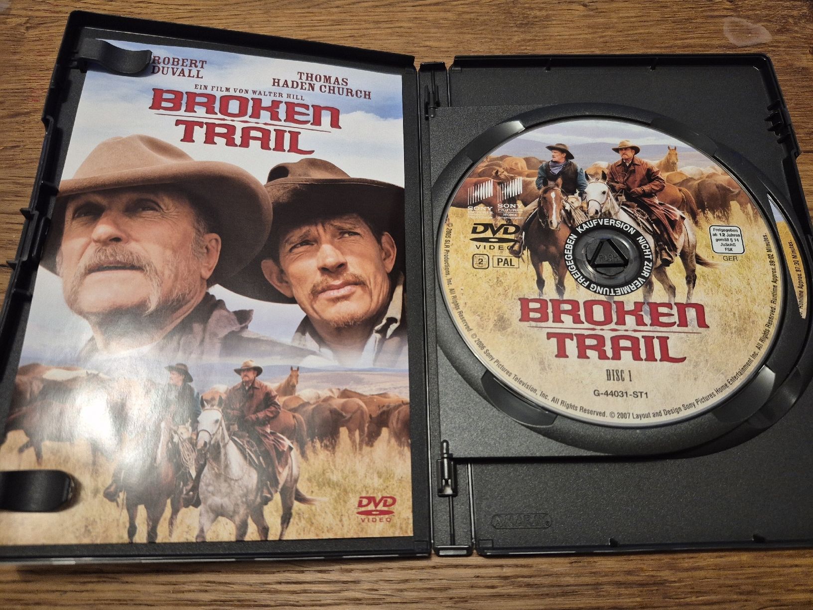 Alle DVDs: Broken Trail - Western - Robert Duvall (2DVDs) – Gebraucht aus Oberembrach von giu_7ksd 2